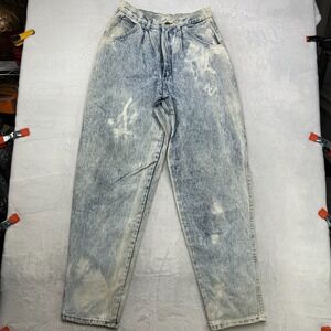 Vintage 90s Cotler Jeans Mens Acid Wash Denim Pleated Classic USA Made - 28X32.5